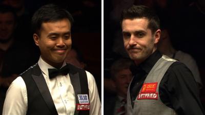 Marco Fu and Mark Selby