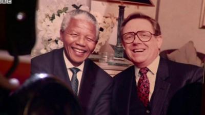 Ed Doolan interviews Nelson Mandela