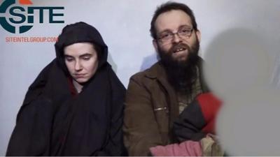 Video of the hostages