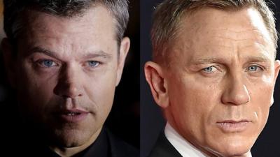 Matt Damon and Daniel Craig