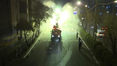 Truck in Tehran