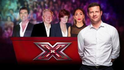 X Factor judges and host