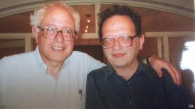 Bernie and Larry Sanders