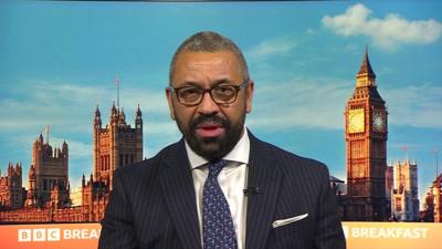 James Cleverly on BBC Breakfast