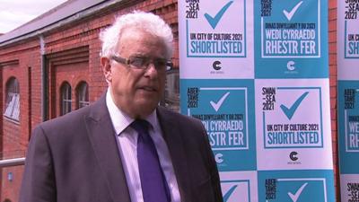 Robert Francis-Davies, Swansea council's cabinet member for culture, believes the city has a good chance of winning