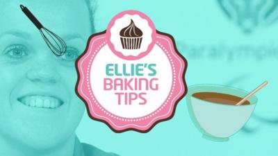 Ellie's baking tips graphic