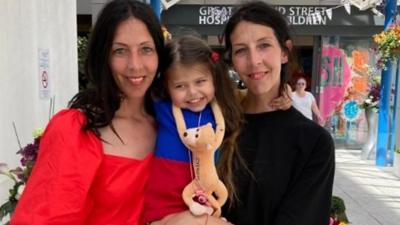 Bay, her mother and aunt