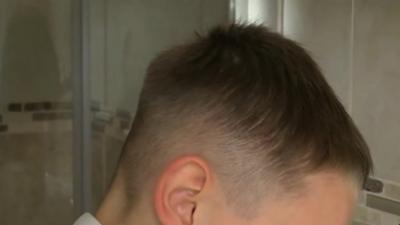 Joshua Reape's haircut