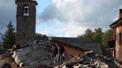 Earthquake in central Italy