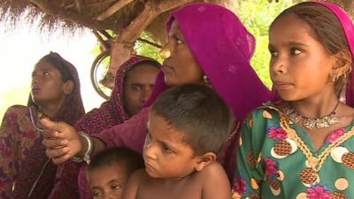 Family in Pakistan