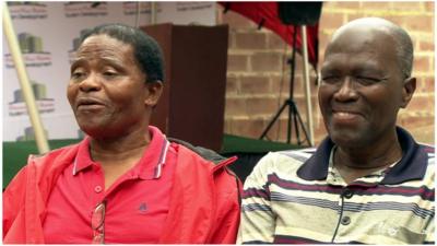 Ladysmith Black Mambazo's Joseph Shabalala and Joseph Shabalala