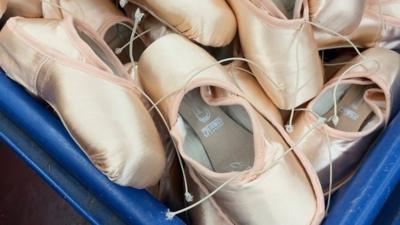 Pointe shoes