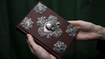 A rare copy of The Tales of Beedle the Bard