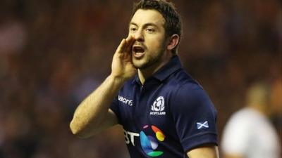 Scotland captain Greig Laidlaw