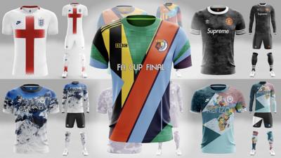 Man City & Watford get an FA Cup final kit mash-up