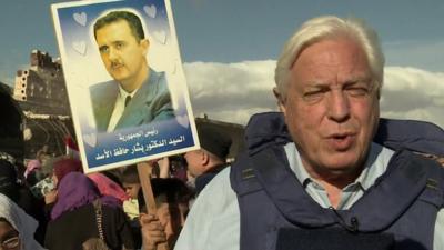 John Simpson in Kawkab