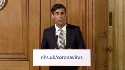 Chancellor Rishi Sunak offers unveils financial package during coronavirus crisis