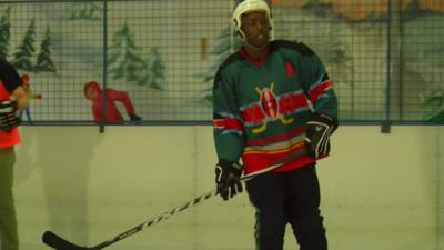 Kenyan Ice Hockey player