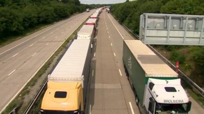 Lorry traffic