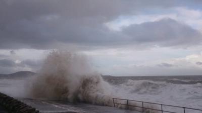 Coastal erosion