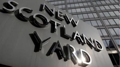 New Scotland Yard, the headquarters of the Metropolitan Police, in Westminster