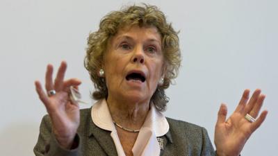 Kate Hoey speaks during the Labour Leave launch