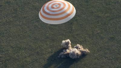 Soyuz landing in 2015