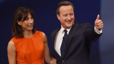 David and Samantha Cameron