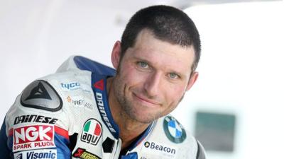 Guy Martin suffered several broken bones after crashing in the Dundrod 150 superbike race in August