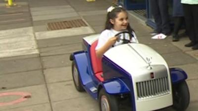 Smallest ever Rolls Royce