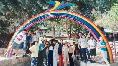 Children at the peace community