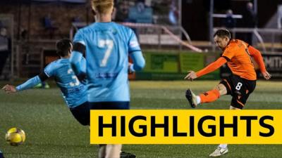 Highlights: Forfar 0-1 Dundee Utd