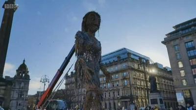 Storm in Glasgow