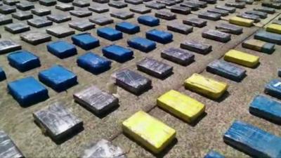 Cocaine seized in Colombia