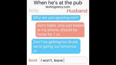 Text messages