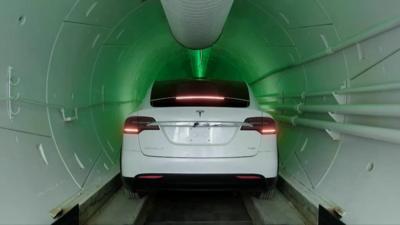 Car in Tunnel