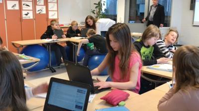 Finnish classroom