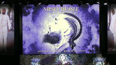 Nipsey Hussle memorial