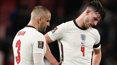 Luke Shaw and Declan Rice