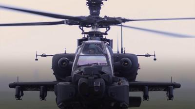 Apache helicopter