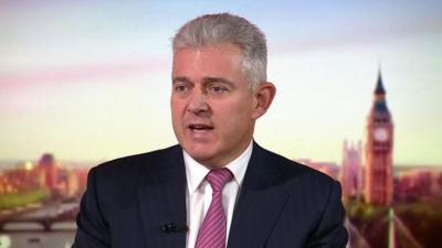 Northern Ireland secretary, Brandon Lewis