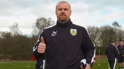 Burnley manager Sean Dyche