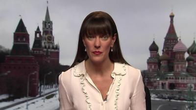 Jenny Hill in Moscow