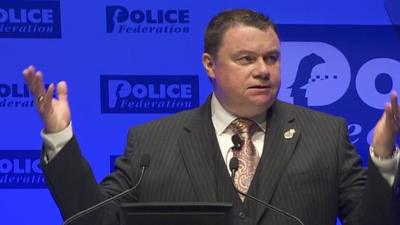 Police Federation chairman Steve White