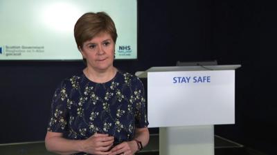 Nicola Sturgeon said it would not be responsible to have a guaranteed timetable for lifting remaining Covid restrictions.