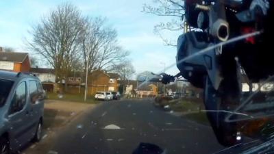 Police release the dashcam footage to show drivers the "reality" of being over the limit.