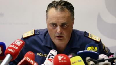 Police Director of the Austrian province of Burgenland Hans Peter Doskozil