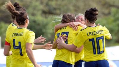 Scotland celebrate