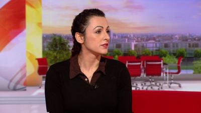 Leyla Preston on BBC Breakfast