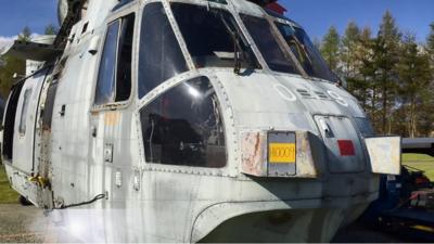 Holiday home in a Sea King